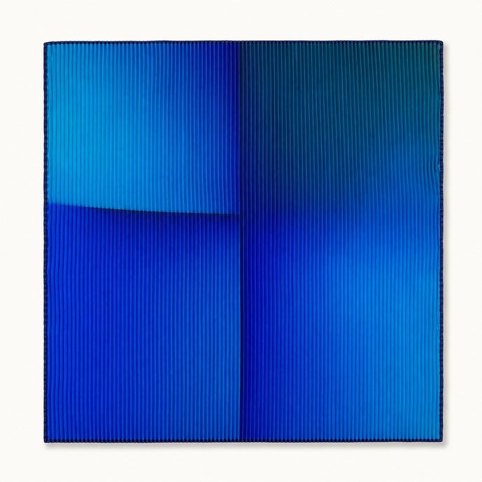 The original painting, Cobalt Gate, by Yoel Tordjman